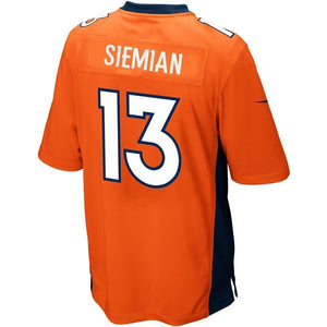 Trevor Siemian Denver Broncos Nike Game Jersey - Orange