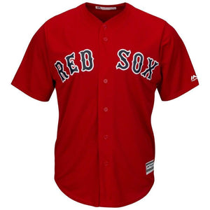 Dustin Pedroia Boston Red Sox Majestic Alternate Official Cool Base Replica Player Jersey - Scarlet