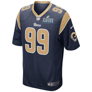 Aaron Donald Los Angeles Rams Nike Super Bowl LIII Bound Game Jersey - Navy