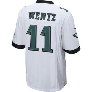 Carson Wentz Philadelphia Eagles Nike Game Jersey - White