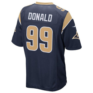 Aaron Donald Los Angeles Rams Nike Super Bowl LIII Bound Game Jersey - Navy