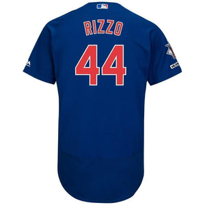 Anthony Rizzo Chicago Cubs Majestic Flex Base Collection Player Jersey - Royal/White