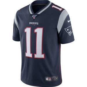 Julian Edelman New England Patriots Nike NFL 100 Vapor Limited Jersey - Navy