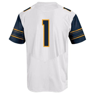 #1 Cal Bears Under Armour Replica Football Jersey - White