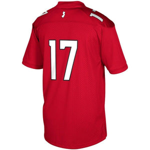 #17 Rutgers Scarlet Knights adidas Chase Football Jersey - Red