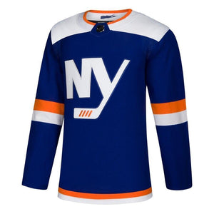 New York Islanders adidas Alternate Blank Jersey - Blue