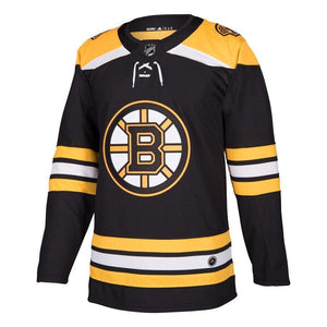 Boston Bruins adidas Home Blank Jersey - Black