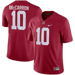 AJ McCarron Alabama Crimson Tide Game Jersey – Crimson