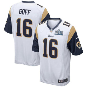 Jared Goff Los Angeles Rams Nike Super Bowl LIII Bound Game Jersey - White