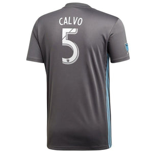 Francisco Calvo Minnesota United FC 2018 Primary Player Jersey – Gray