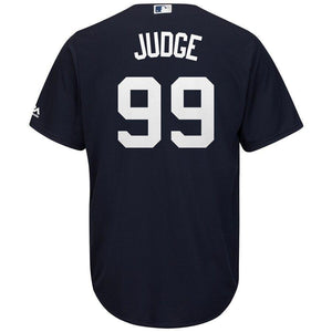 Aaron Judge New York Yankees Majestic Fashion Official Cool Base Player Replica Jersey - Navy