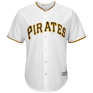 Josh Harrison Pittsburgh Pirates Majestic Cool Base Player Jersey - White