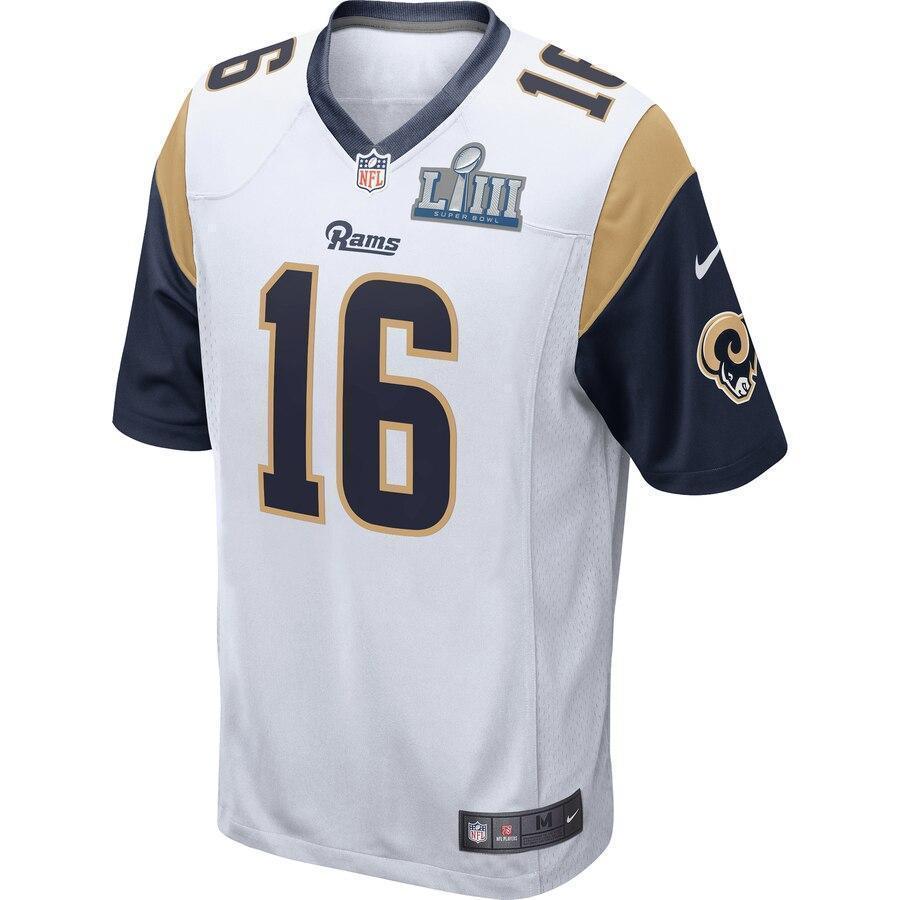 Jared Goff Los Angeles Rams Nike Super Bowl LIII Bound Game Jersey - White