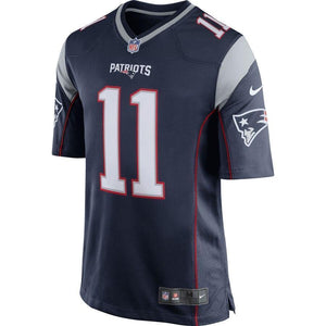 Julian Edelman New England Patriots Nike Game Jersey - Navy Blue