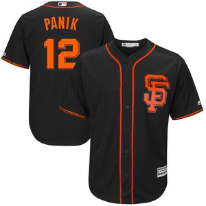 Joe Panik San Francisco Giants Majestic Cool Base Player Jersey - Cream/Black