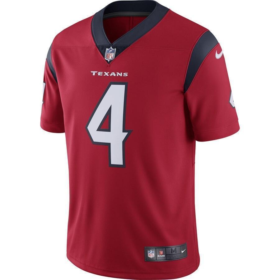 Deshaun Watson Houston Texans Nike Vapor Untouchable Limited Jersey - Red