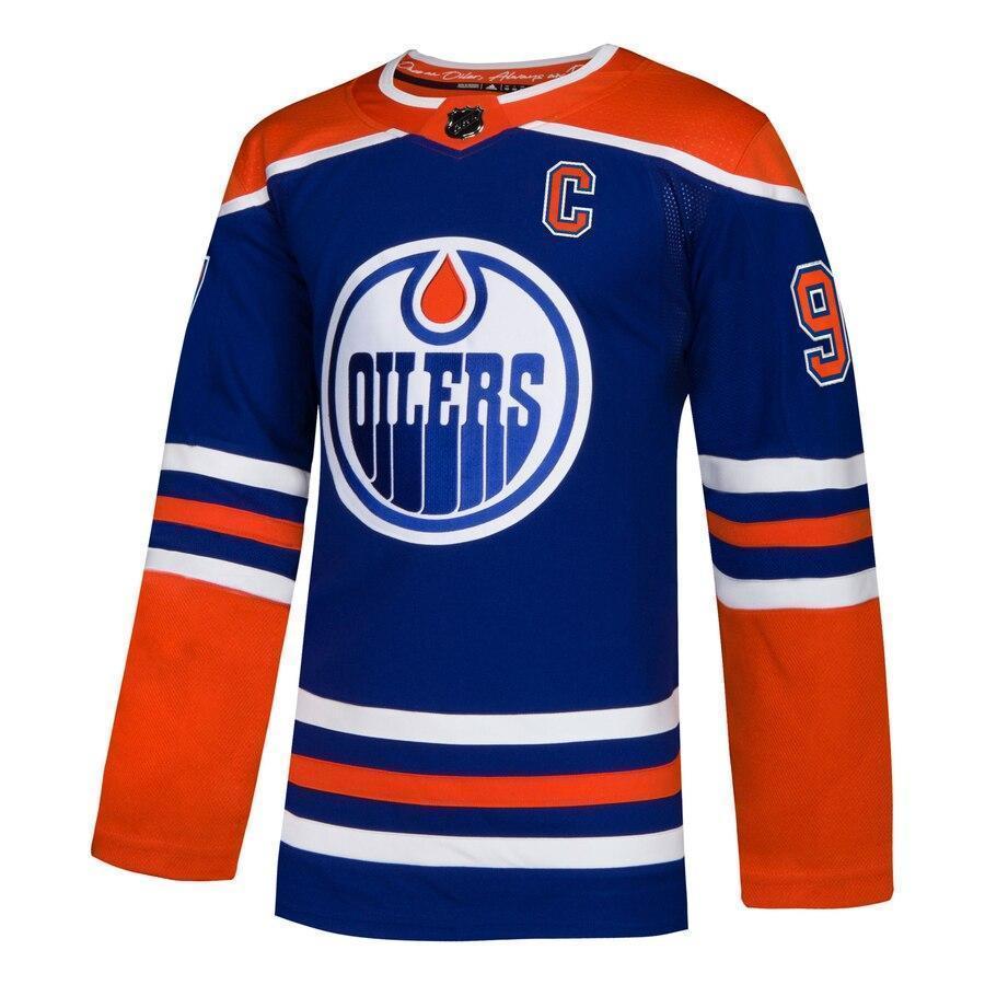 Connor McDavid Edmonton Oilers adidas Alternate Player Jersey - Royal