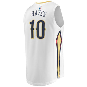 Jaxson Hayes New Orleans Pelicans Fanatics Branded Fast Break Jersey White - Association Edition