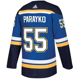 Colton Parayko St. Louis Blues adidas Player Jersey - Blue