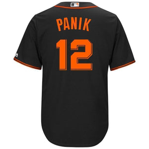 Joe Panik San Francisco Giants Majestic Cool Base Player Jersey - Cream/Black