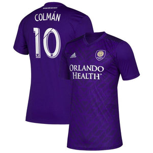 Josué Colmán Orlando City SC 2019 Bring The Noise Player Jersey – Purple