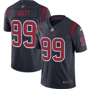 J.J. Watt Houston Texans Nike Color Rush Vapor Limited Jersey - Navy