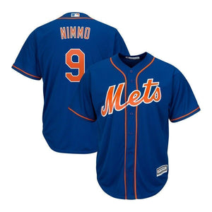 Brandon Nimmo New York Mets Majestic Official Cool Base Player Jersey - Royal/White