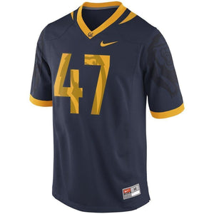 Cal Bears #47 Game Football Jersey - Navy