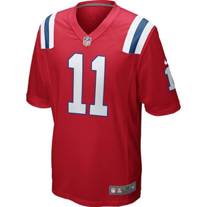 Julian Edelman New England Patriots Nike Alternate Game Jersey - Red