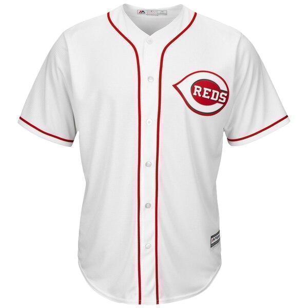 Anthony DeSclafani Cincinnati Reds Majestic Official Cool Base Player Jersey - White