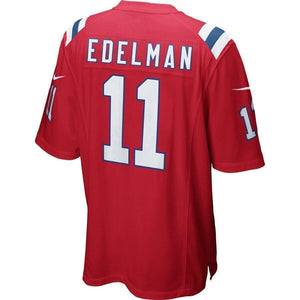 Julian Edelman New England Patriots Nike Alternate Game Jersey - Red