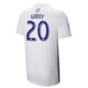 Anibal Godoy San Jose Earthquakes 2018 Secondary Player Jersey – White