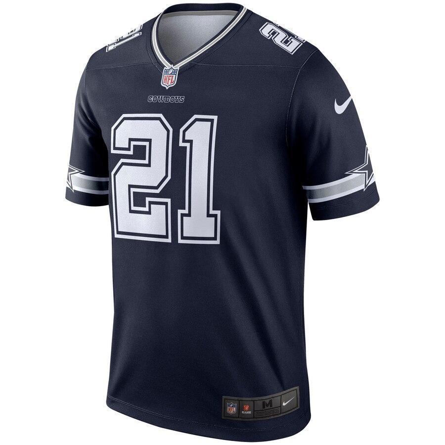 Ezekiel Elliott Dallas Cowboys Nike Legend Jersey - Navy