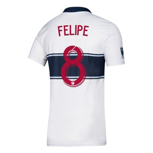 Felipe Campanholi Martins Vancouver Whitecaps FC 2019 Hoop Player Jersey – White