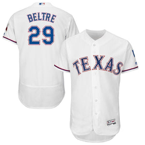 Adrian Beltre Texas Rangers Majestic Home Flex Base Collection Player Jersey - White