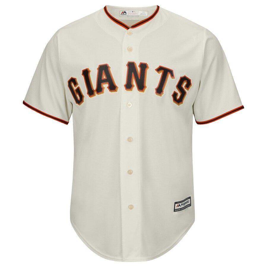 Brandon Belt San Francisco Giants Majestic Cool Base Alternate Player Jersey - Cream