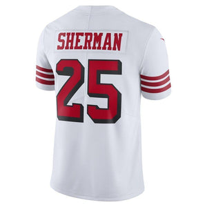 Richard Sherman San Francisco 49ers Nike Color Rush Vapor Untouchable Limited Player Jersey - White