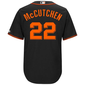 Andrew McCutchen San Francisco Giants Majestic Cool Base Player Replica Jersey - Black