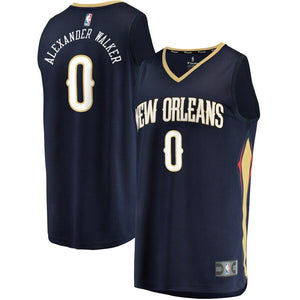 Nickeil Alexander-Walker New Orleans Pelicans Fanatics Branded Fast Break Jersey Navy - Icon Edition