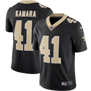 Alvin Kamara New Orleans Saints Nike 100th Season Vapor Limited Jersey - Black