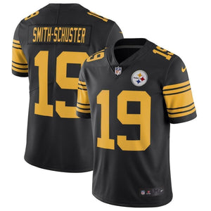 JuJu Smith-Schuster Pittsburgh Steelers Nike Vapor Untouchable Color Rush Limited Player Jersey - Black