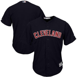 Cleveland Indians Majestic Alternate 2019 Cool Base Team Jersey – Navy/Scarlet