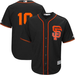 Evan Longoria San Francisco Giants Majestic Alternate Official Cool Base Replica Player Jersey - Black