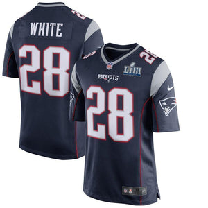 James White New England Patriots Nike Super Bowl LIII Bound Game Jersey - Navy