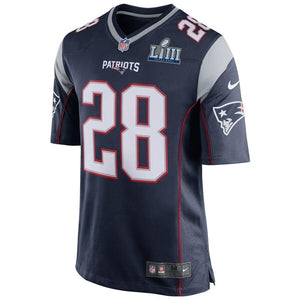 James White New England Patriots Nike Super Bowl LIII Bound Game Jersey - Navy