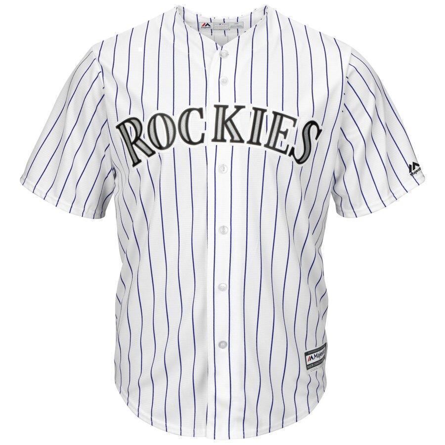 Kyle Freeland Colorado Rockies Majestic Alternate Cool Base Replica Player Jersey - White