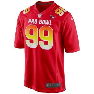 J.J. Watt AFC Nike 2019 Pro Bowl Game Jersey - Red