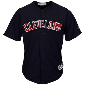 Cleveland Indians Majestic Alternate 2019 Cool Base Team Jersey – Navy/Scarlet