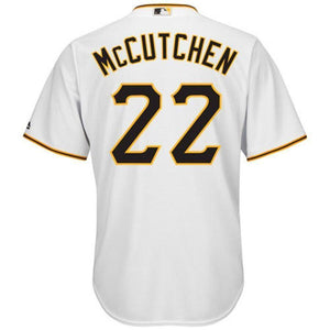 Andrew McCutchen Pittsburgh Pirates Majestic Cool Base Player Jersey - White