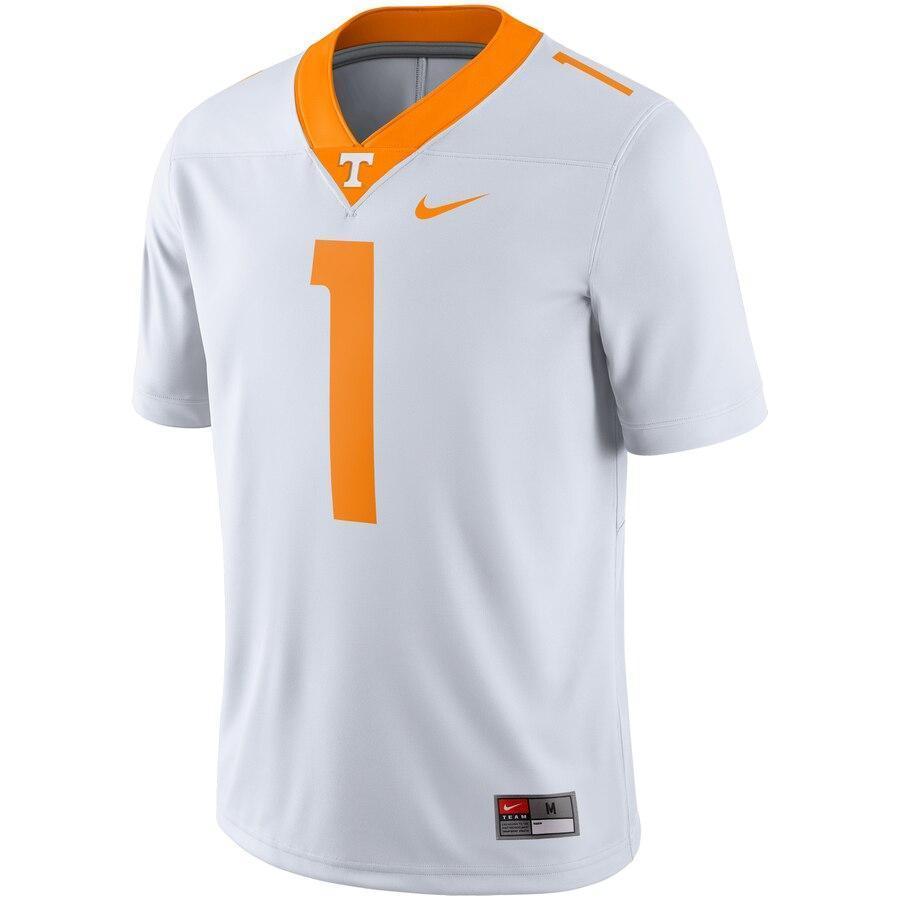 Tennessee Volunteers Nike Team Game Football Jersey - White